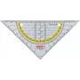 BRUNNEN Geodreieck OFFICE TO GO 16,0 cm Matlankis Skaidrus