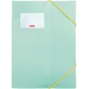 BRUNNEN Colours of Summer Collection Folders, DIN A4, Assorted Colours, 3-Pack, Polypropylene, Elastic Band Closure, 150 Sheets Capacity