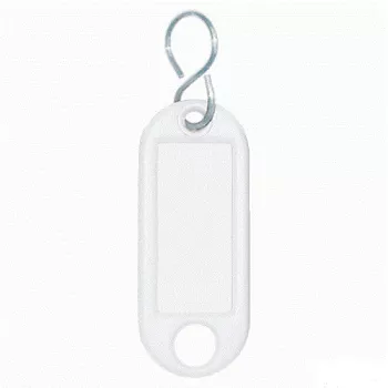 WEDO Magnet Clip White 52 mm 21 mm 10 Pieces