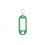 WEDO Jumbo sąvaržėlė žalia 52 mm 21 mm 10 vnt. plastiku dengtas plienas