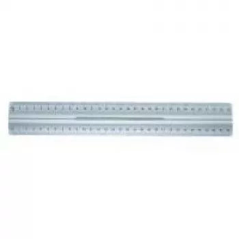 WEDO Aluminium Ruler 30 cm Silver