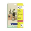 Avery Zweckform T3004-10 lipdukai be lipniosios pusės, apvalūs, poliesteriniai, balti, 60 mm, 120 lipdukų
