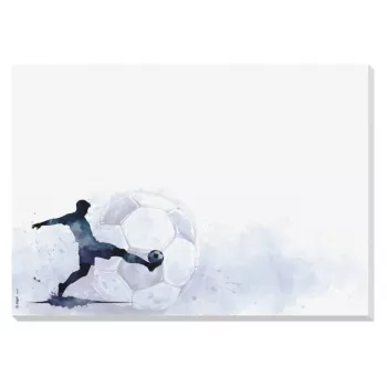 SIGEL Goal Zone stalo kilimėlis šviesiai mėlynas, popierius, 30 lapų