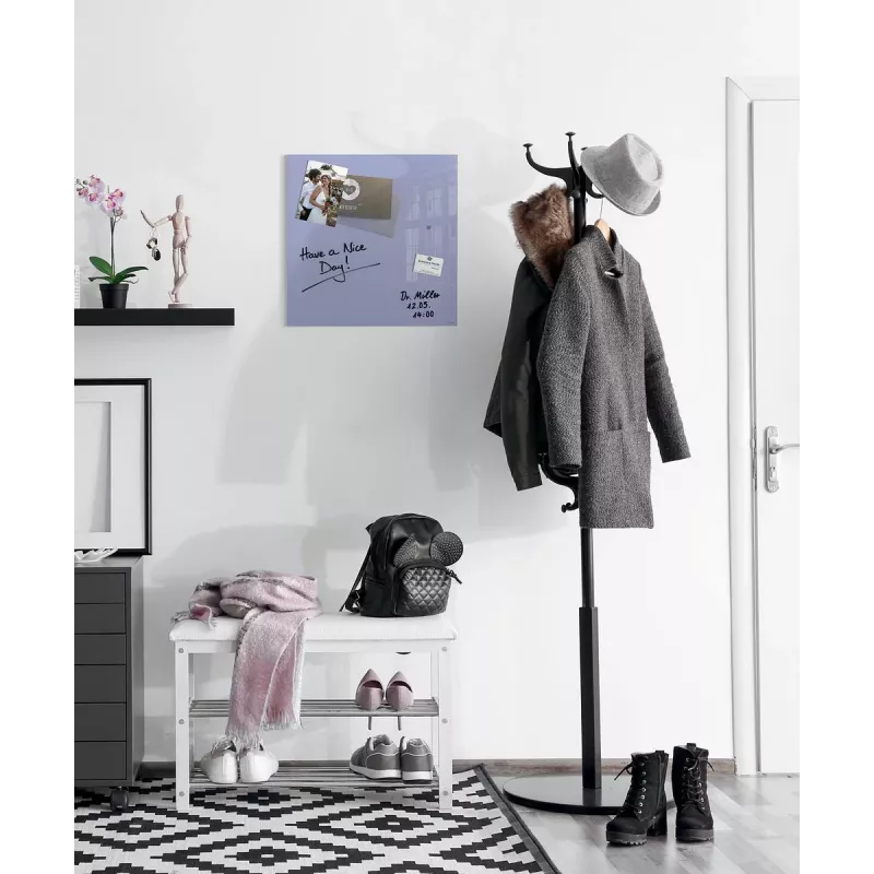 SIGEL Artverum Glass Magnetic Board 48 x 48 cm Lavender GL119