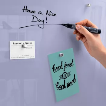 SIGEL Artverum Glass Magnetic Board Lavender 78 x 12 cm GL109
