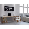 SIGEL GL270 Stiklinė magnetinė lenta 910 x 460 mm, superbalta, be rėmelio, su 2 magnetais ir markeriu
