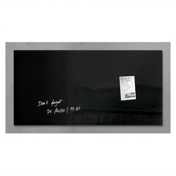 SIGEL artverum Glass Magnetic Board 910 x 460 mm Super White Frameless