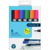 Schneider Maxx 290 Whiteboard ir Flipchart žymeklių rinkinys 6 spalvų 2,0 - 3,0 mm