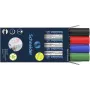 Schneider Maxx 293 Whiteboard ir Flipchart Markeris – Įvairių Spalvų, 2,0–5,0 mm, 4 vnt. Pakuotė