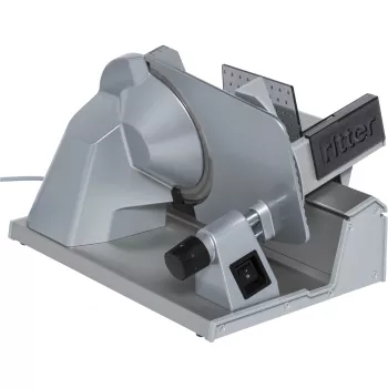 Ritter Tondo 13 elektrinė pjaustyklė su kondensatoriniu varikliu sidabrinė
