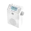 Soundmaster DAB60WE Sieninis Radijas DAB+, FM, Bluetooth, USB, Laisvų Rankų Funkcija, Atsparus Vandeniu, Baltas