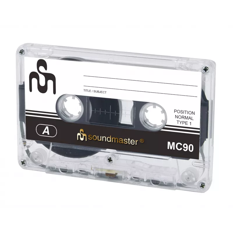 Soundmaster MC905P Audio Cassette Type I C90 5-Pack