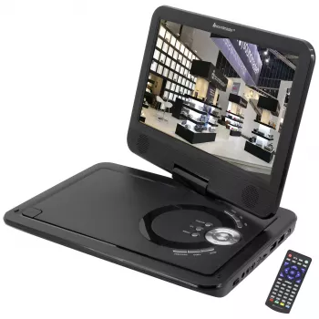 „Soundmaster PDB1910SW“ nešiojamas CD grotuvas su DAB+ ir FM radiju, juodas