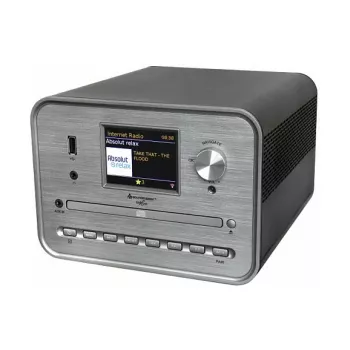 Soundmaster ICD1050SW internetinis radijas su WiFi, DAB+, FM, CD, MP3, USB, Bluetooth, APP - stereo, juodas