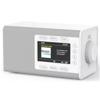 Soundmaster DAB+ radijas su Bluetooth, 4,3 inch spalvotu ekranu DAB900WE baltas
