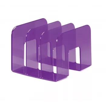 Durable TREND Dokumentų dėžutė A4 - Violetinė Peršviečiama - 165 mm Nugarėlė - Talpa 1500 lapų