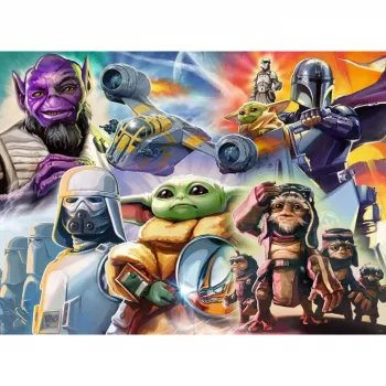 RAVENSBURGER Puzzle The Mandalorian and Grogu (500 Pieces)