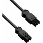 HELOS GST18i3 Power Extension Cable 2,0m Black Male to Female
