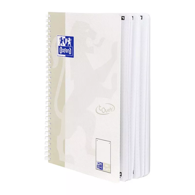 Oxford TOUCH Užrašinė B5 Taškinėlinis Beige 80 Lapų 90 g/m²