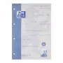 Oxford Schulblock Recycling DIN A4 50 Sheets Lineatur 27 Squared with Margin Head-Glued - A4