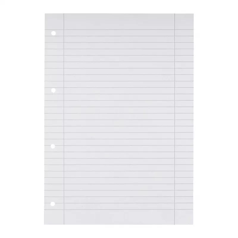 Oxford Schulblock Recycling DIN A4 50 Sheets Lineatur 27 Squared with Margin Head-Glued - A4