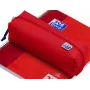 Oxford Pencil Case Rectangular Large Red Recycled Polyester