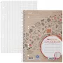 Hamelin Landre College Block A5 Squared 80 Sheets with Margin 4-Hole Punched