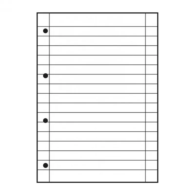 Oxford School Exercise Book Lineatur 37 Ruled DIN A4 Inside and Outside Margin 16 Sheets