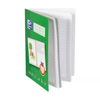 Oxford 100050093 A4 užrašų knygelė, 90 g/m2, žalios spalvos