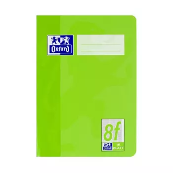 Oxford 100050370 Užrašų knygelė A5 90 g/m² žalios spalvos