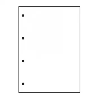 Oxford Briefblock Schule gelocht DIN A4 blanko Lineatur 20