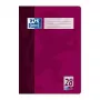 Oxford 100050332 A4 90 gsm Lined Refill Pad - 100 Sheets, White, 4-Hole, Perforated, Glued Top