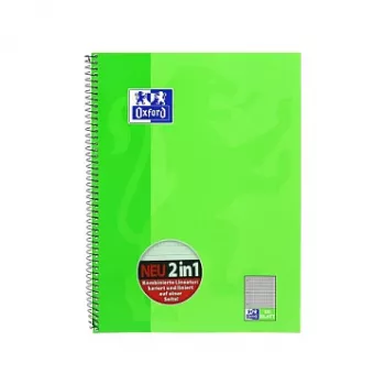 Oxford 100050362 sąsiuvinis A4, 90 g/m2, žalias