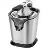 PROFI COOK PC-ZP 1154 Citrus Press, 160 W, nerūdijantis plienas, 500 ml, 2 kūgiai, svirtinis valdymas, juoda/sidabrinė