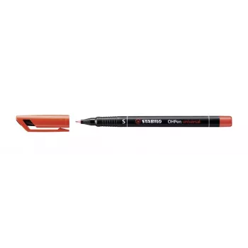 STABILO OHPen Universal Permanent Marker - 10 Pack - Red