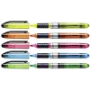 STABILO Navigator Highlighter - 10 Pack - Blue - Chisel Tip - 1 mm / 4 mm Line Width - Water-Based Ink - Plastic