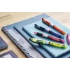 STABILO Navigator Highlighter - 10 Pack - Blue - Chisel Tip - 1 mm / 4 mm Line Width - Water-Based Ink - Plastic