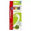 STABILO GREENcolors spalvoti pieštukai - įvairiaspalviai - 12 vnt.