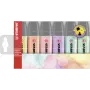 STABILO BOSS ORIGINAL Highlighter Set - 6 Pieces - Pastel Assorted Colours - Chisel Tip - 2 mm / 5 mm - Water-Based Ink