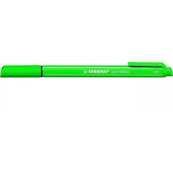 STABILO pointMax Fineliner Pen Green 0.8 mm Nylon Felt Tip Water-based Ink