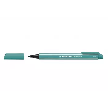 STABILO pointMAX Felt Tip Pen - Turquoise - Medium - 0,8 mm
