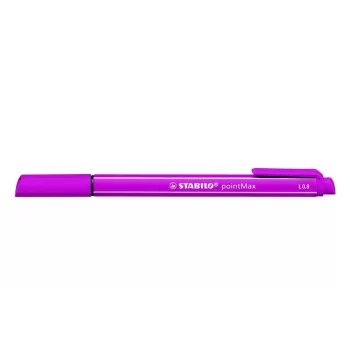 STABILO pointMAX Felt-Tip Pen - Pink - Medium - 0.8 mm - Water-Based Ink - Nylon Felt Tip