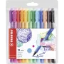 STABILO pointMax Fineliner rašiklių rinkinys - 0,8 mm - 12 spalvų