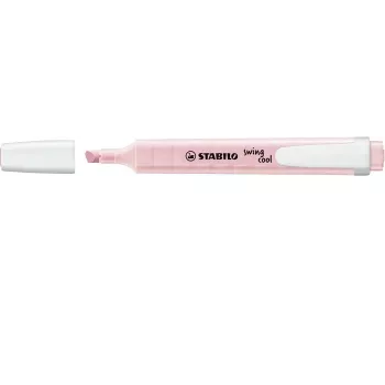 STABILO Swing Cool Pastel Highlighter - Pastel Pink - 1 Vnt. - Smailusis Antgalis - 1-4 mm Linijos Plotis