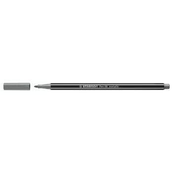 STABILO Pen 68 Metallic – sidabrinis