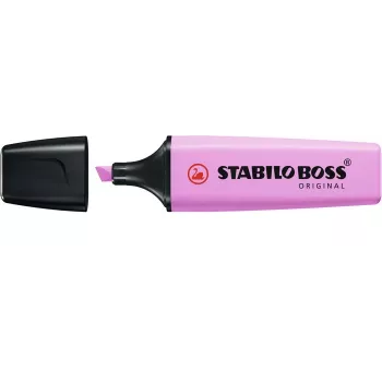 STABILO Boss Original Pastel Highlighter - Frozen Fuchsia - Chisel Tip - 1 vnt.