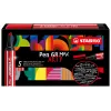 STABILO Pen 68 MAX Green Felt-Tip Pen with Chisel Tip