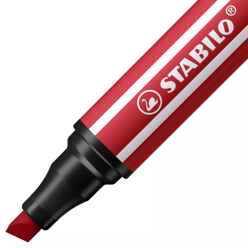STABILO Pen 68 MAX 6-Pack Arty Edition flomasteriai su kaltiniu antgaliu