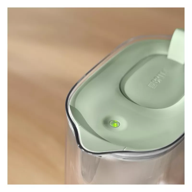 BRITA Style Eco vandens filtravimo ąsotis, Glacier Blue, su 3 MAXTRA PRO All-in-1 kasetėmis