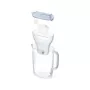 BRITA Style Eco vandens filtravimo ąsotis, Glacier Blue, su 3 MAXTRA PRO All-in-1 kasetėmis